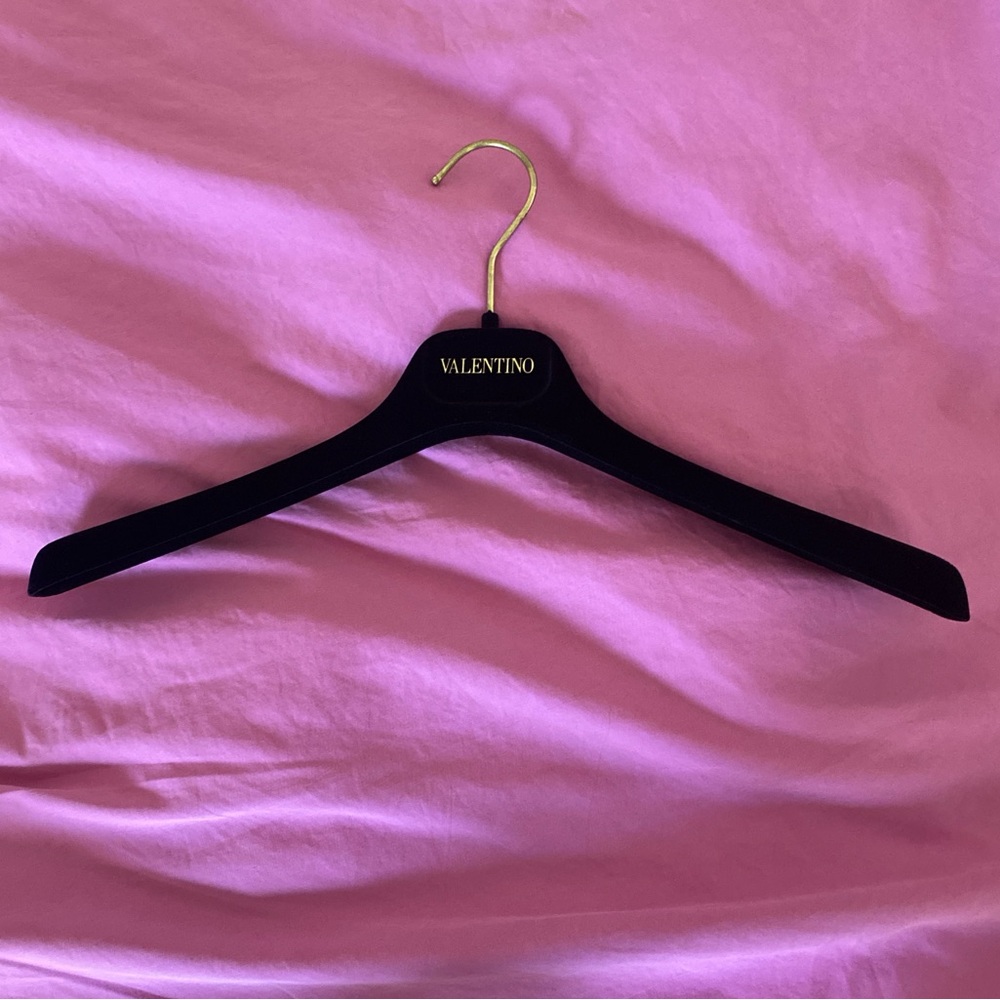 Valentino velvet hanger